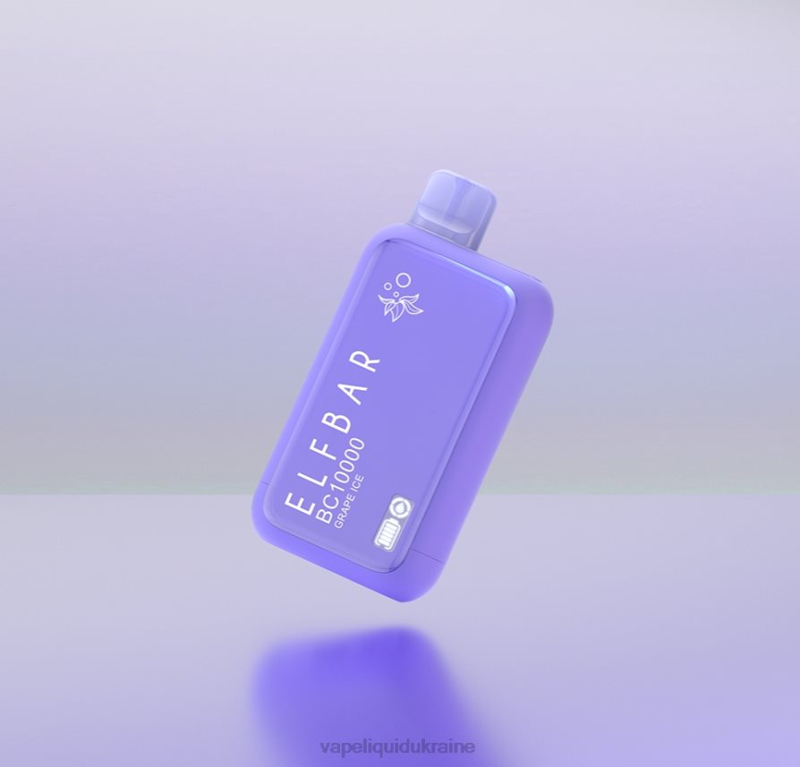 ELFBAR BC10000 Disposable Vape Dinmol EditionGrape Ice VAPE Ukraine