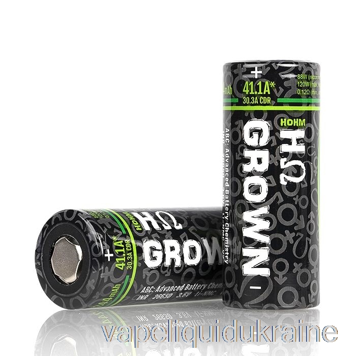 Vape Liquid Ukraine Hohm Tech GROWN 2 26650 4244mAh 30.3A Battery Grown2 - Single Battery