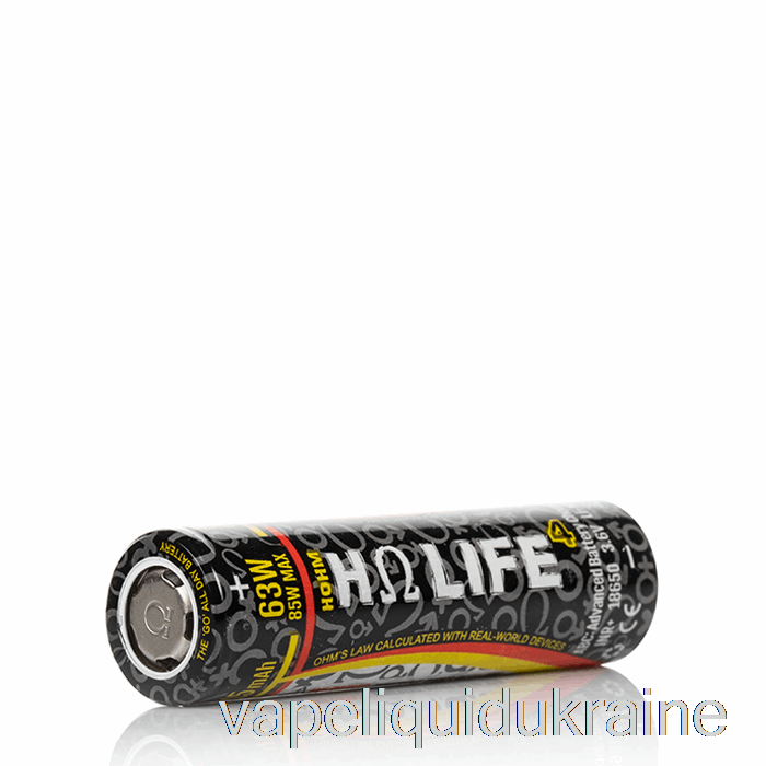 Vape Liquid Ukraine Hohm Tech LIFE 4 18650 3015mAh 22.1A Battery Single Battery
