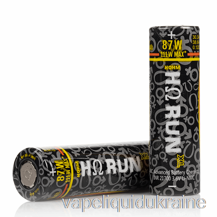 Vape Liquid Ukraine Hohm Tech RUN XL 21700 4007mAh 30.3A Battery Single Battery