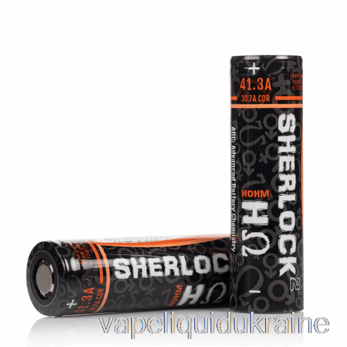 Vape Ukraine Hohm Tech SHERLOCK V2 20700 3116mAh 30.7A Battery Two Batteries Pack
